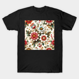 White Flowers T-Shirt